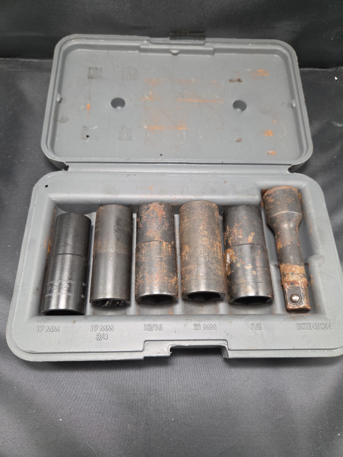 Blue Point 6 Piece Wheel Flip Socket Set LSR1500 Lug & Twist Sockets 1/2″ Drive
