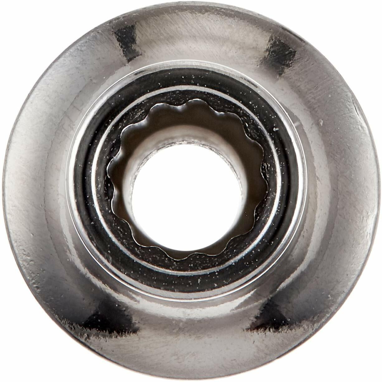 1/4″ Drive Deep 12-Point Sockets, Metric, High-Polished Chrome Finish, Williams