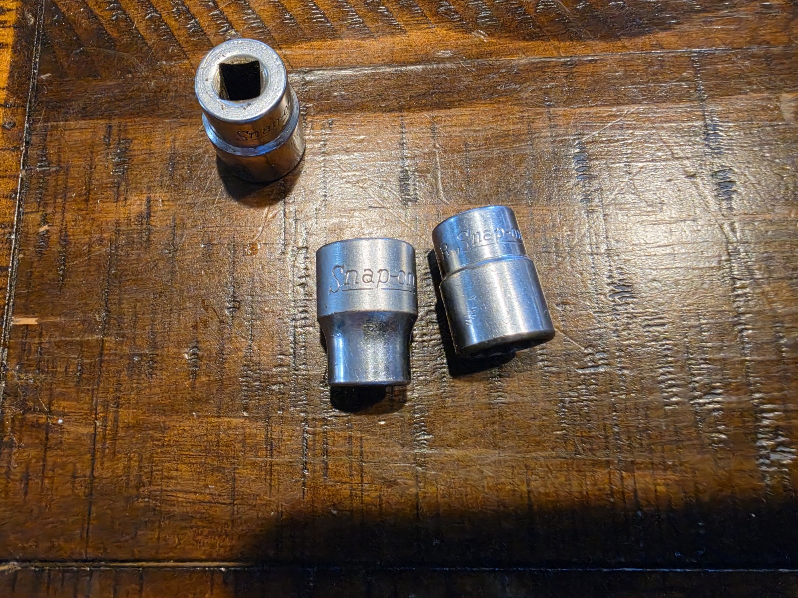 Snap On Socket Set 7/16, 3/8, And 1/2 Chrome Made In USA!