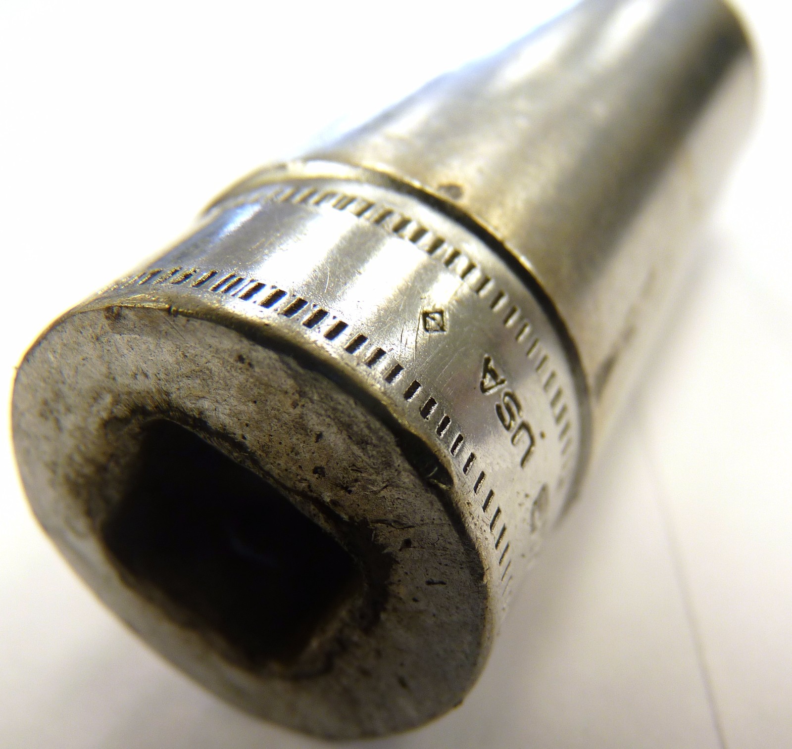 Snap-on 18mm SFSM18 SOCKET 6 point MADE IN USA Stainless Steel