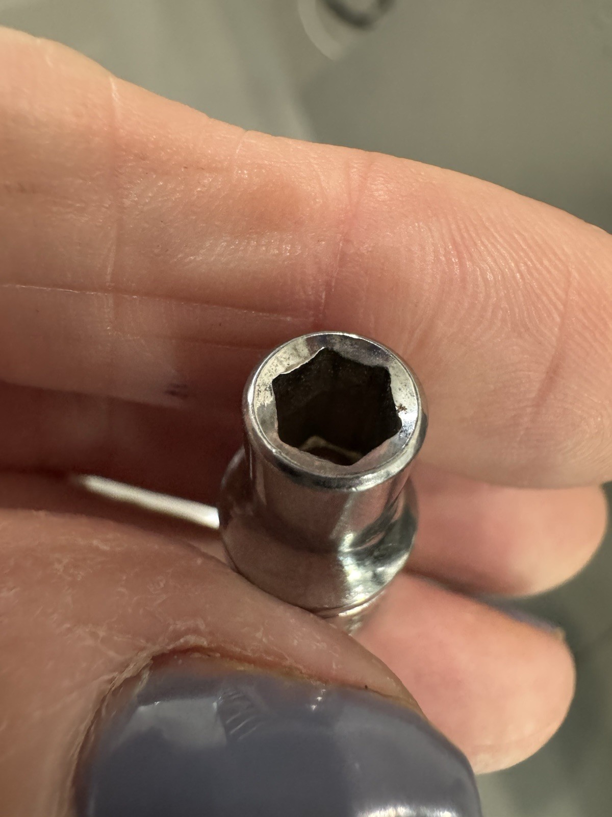 BLUE POINT By Snap On BLPSM145 1/4″ DRIVE 5MM SOCKET SHALLOW 6 POINT