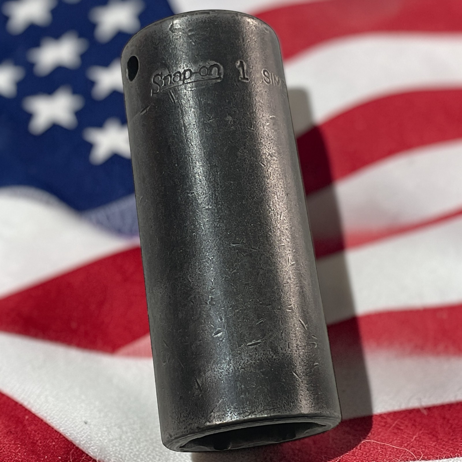 Snap-On Deep Impact Socket 1″ SIM320 1/2″ Drive 6 Pt USA As Pictured Mechanic