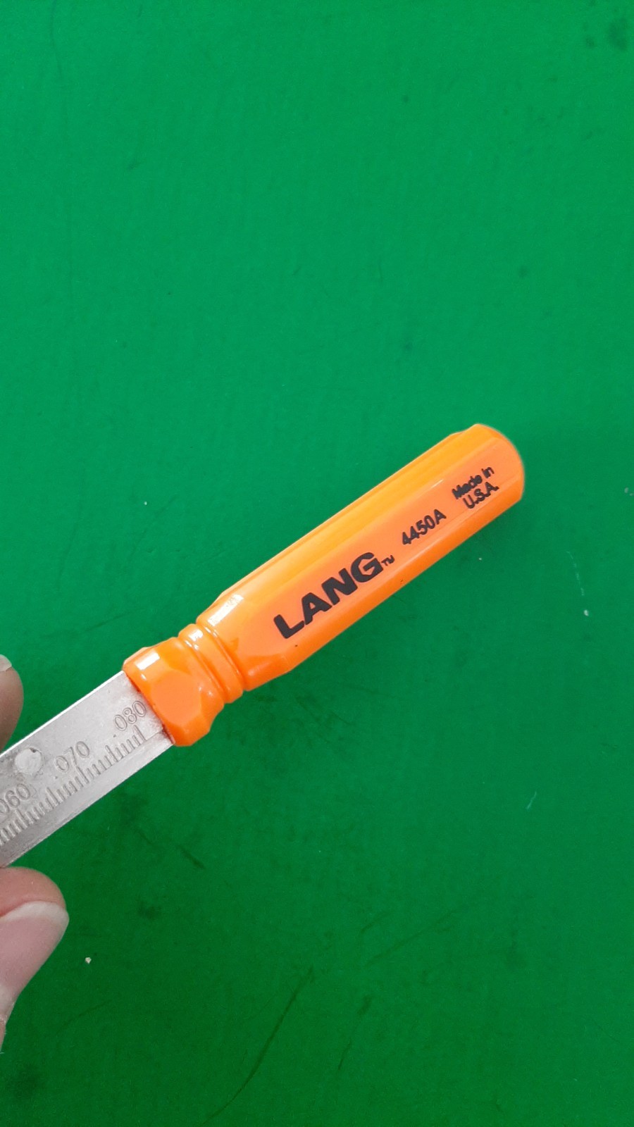 NEW Lang Tools USA 4450A Spark Plug Gapping Gap Tool Ramp Gauge E-Z Grip Kastar