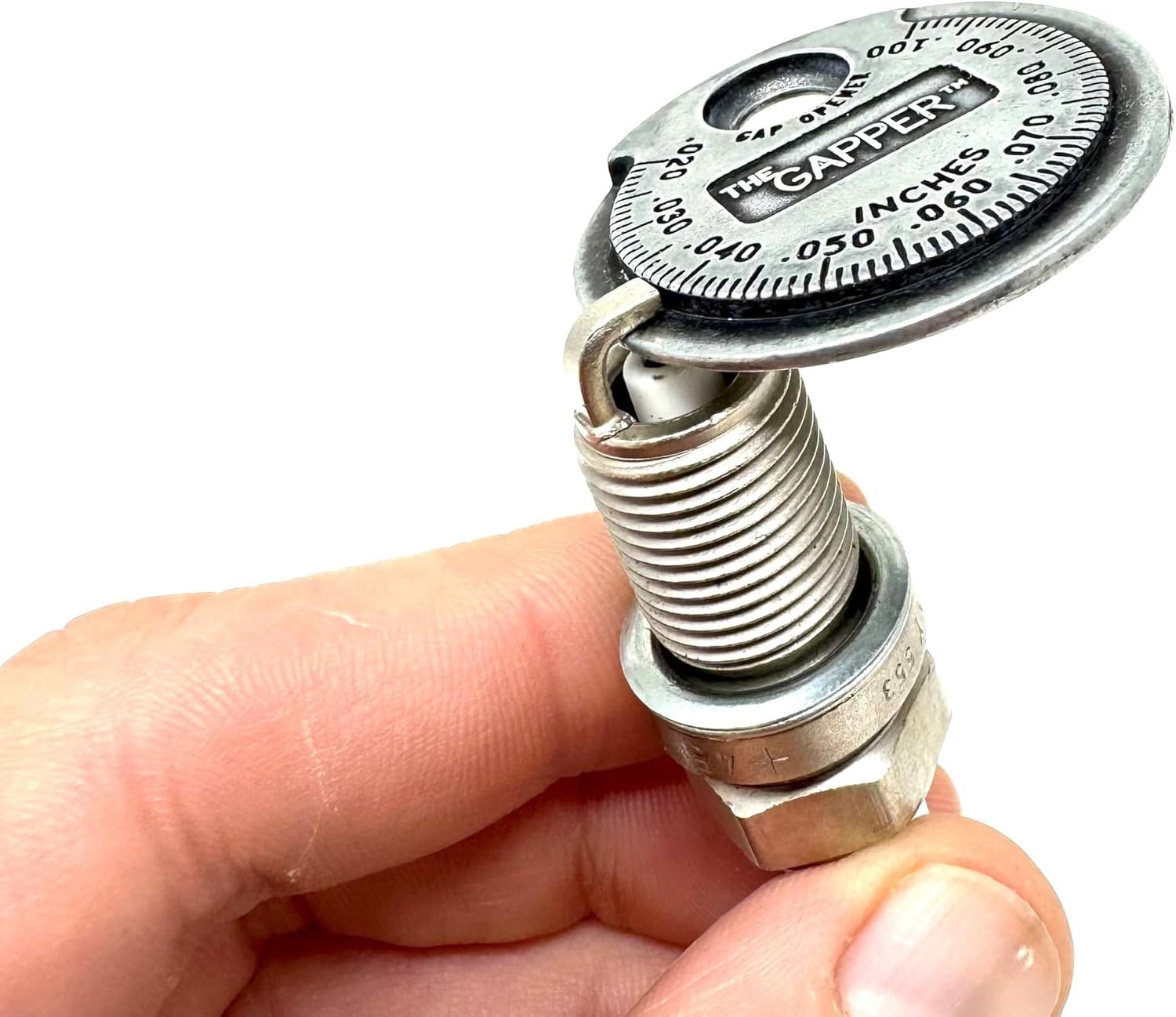 3235 Coin-Style Spark Plug Tool: Easy Gap Checks | 0.020″-0.100″ for Mechanics