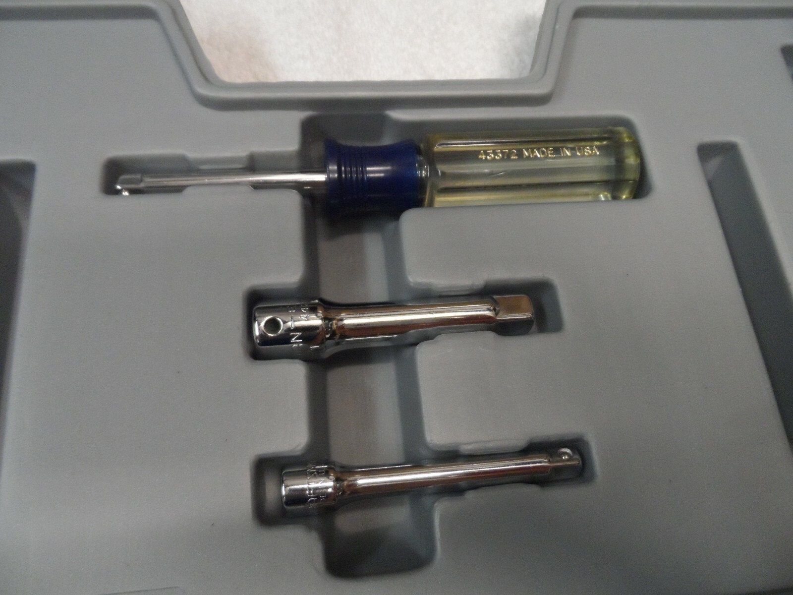 Craftsman 1/4″ 3/8″ Drive Standard SAE Metric MM Sockets Ratchet Set Vintage USA
