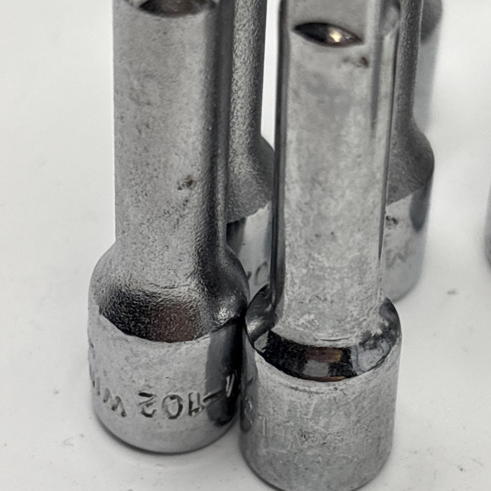 Lot of 100 + USA Assorted Sockets SAE & Metric Mixed Brands Various Drives READ