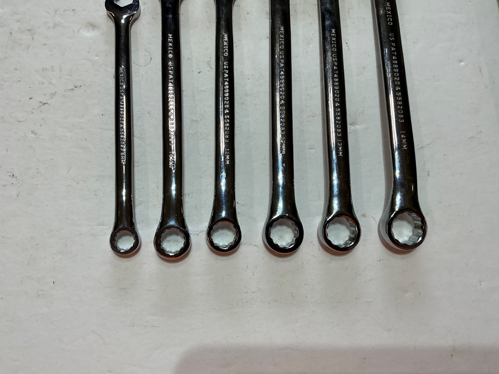 Universal Tools 6 pc metric rapid wrench set 8mm to 14mm