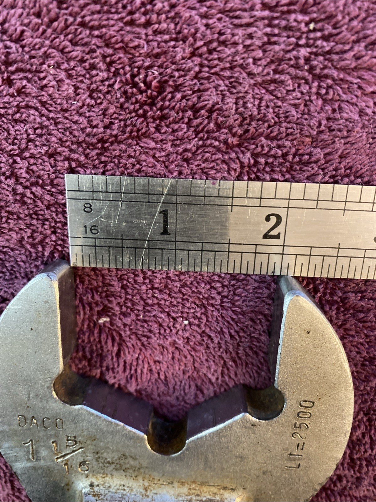 DACO 1-15/16″ Heavy Duty 3/4″Drive Crowfoot Flare Nut Wrench STC 1234-31 Vintage