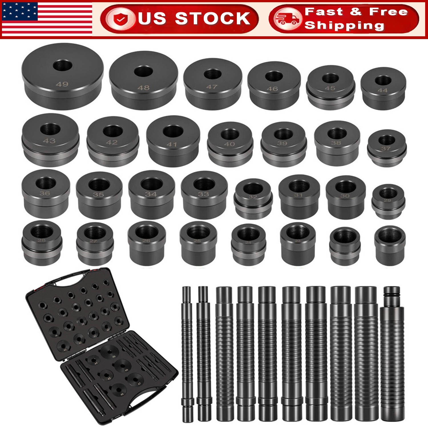 T-0220-39 Master Bushing Driver Kit Bushing Bearing Seal Installer Remover Tool