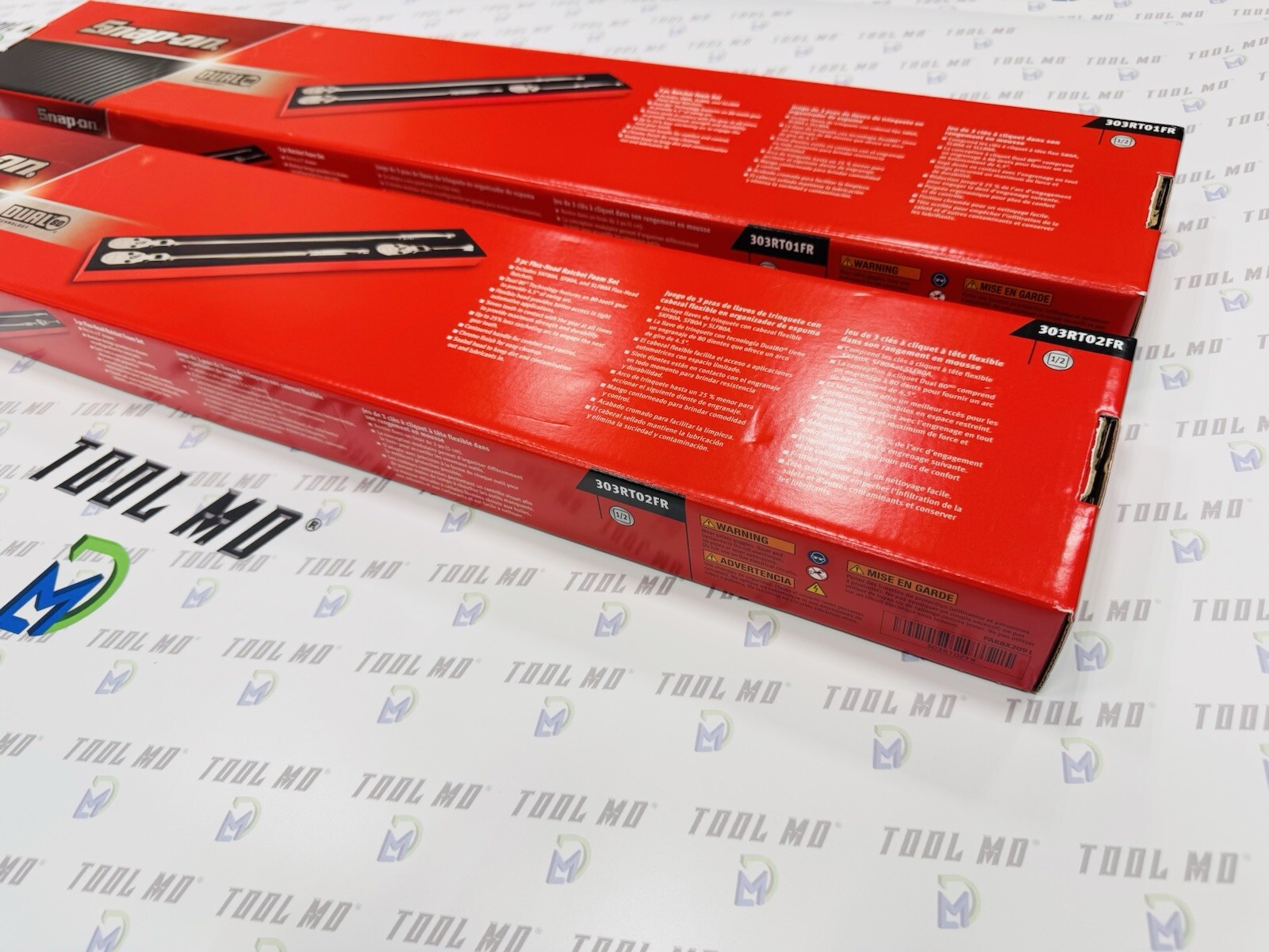 Snap-on Tools USA NEW 6-Piece 1/2″ Drive Flex & Fixed-Head Ratchet Foam Set