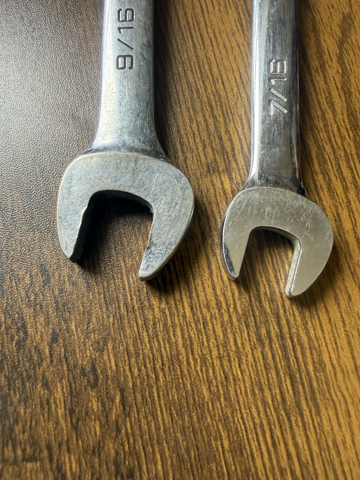 Lot of 2 GM Performance Parts Wrenches, 9/16, 7/16. Tools. Auto Car. 116182.