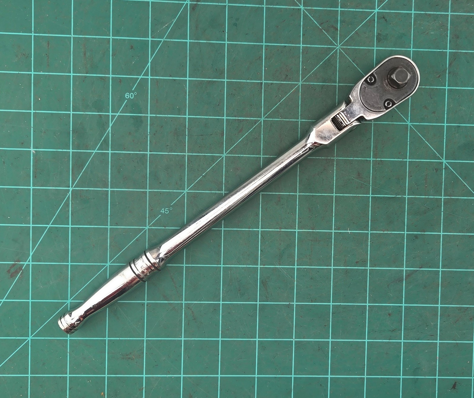 Snap On Tools 3/8″ Drive FX80 Long Locking Flex Head Dual 80 Sealed Ratchet