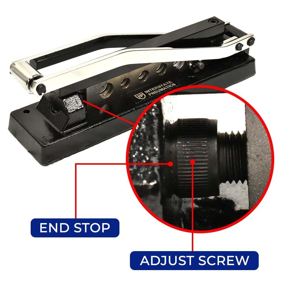 Heavy-Duty Bench Crimper H8 Kit with Ferrules 50PK 0.625″ & 0.656″ ID Interstate