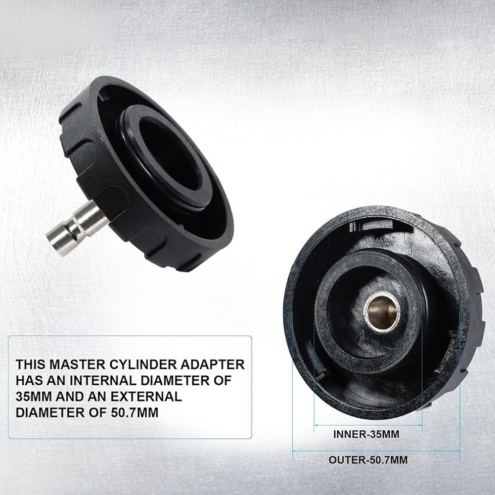Bleeder Adapter For Brake Bleeding Plastic+Metal Replace Broken Or Damaged