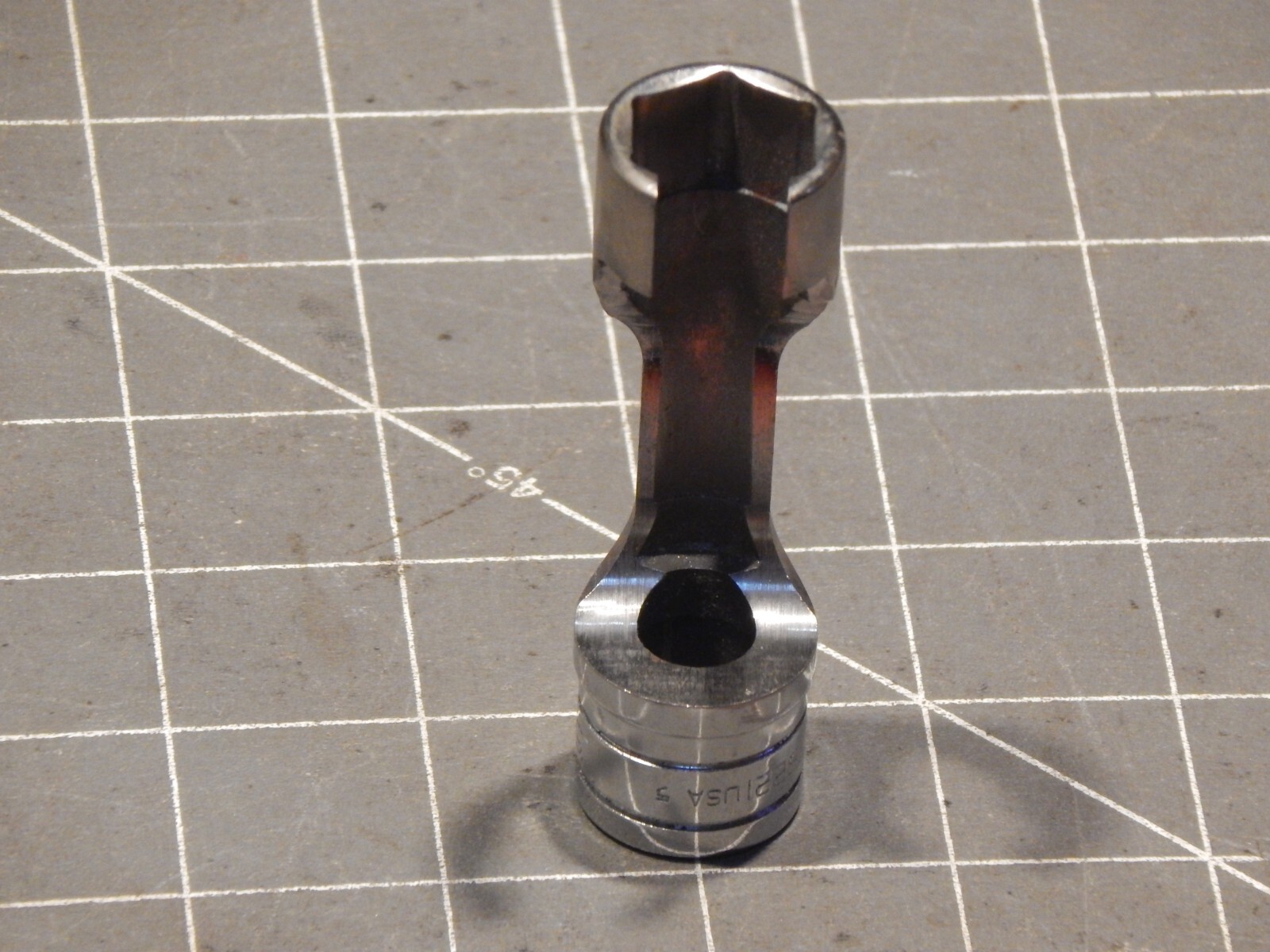 READ HOMEMADE Snap On 1/2″ Drive Flare Nut Socket 11/16″ TS221 – FRX221 6Pt Dr