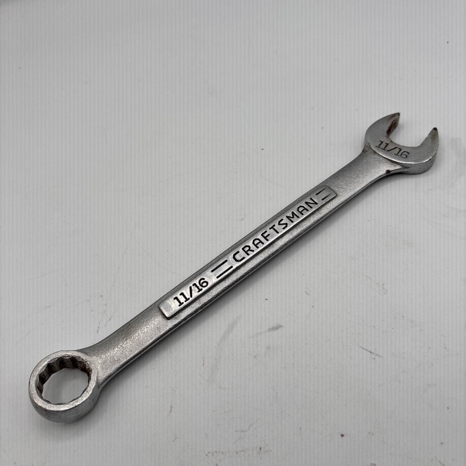 Craftsman 11/16in. Combination Wrench Forged VV 44698 Made in USA