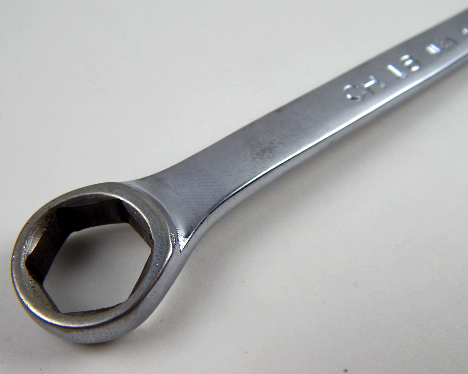 MAC Tools CH18 9/16″ SAE 6 Point Combination Wrench Full Polish Made in USA VGUC