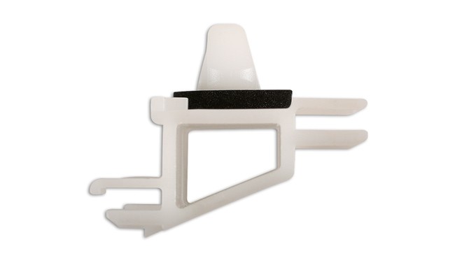 CONNECT 36347 Moulding Clip 50 Pieces White Nylon Trim Fixings Fits Land Rover
