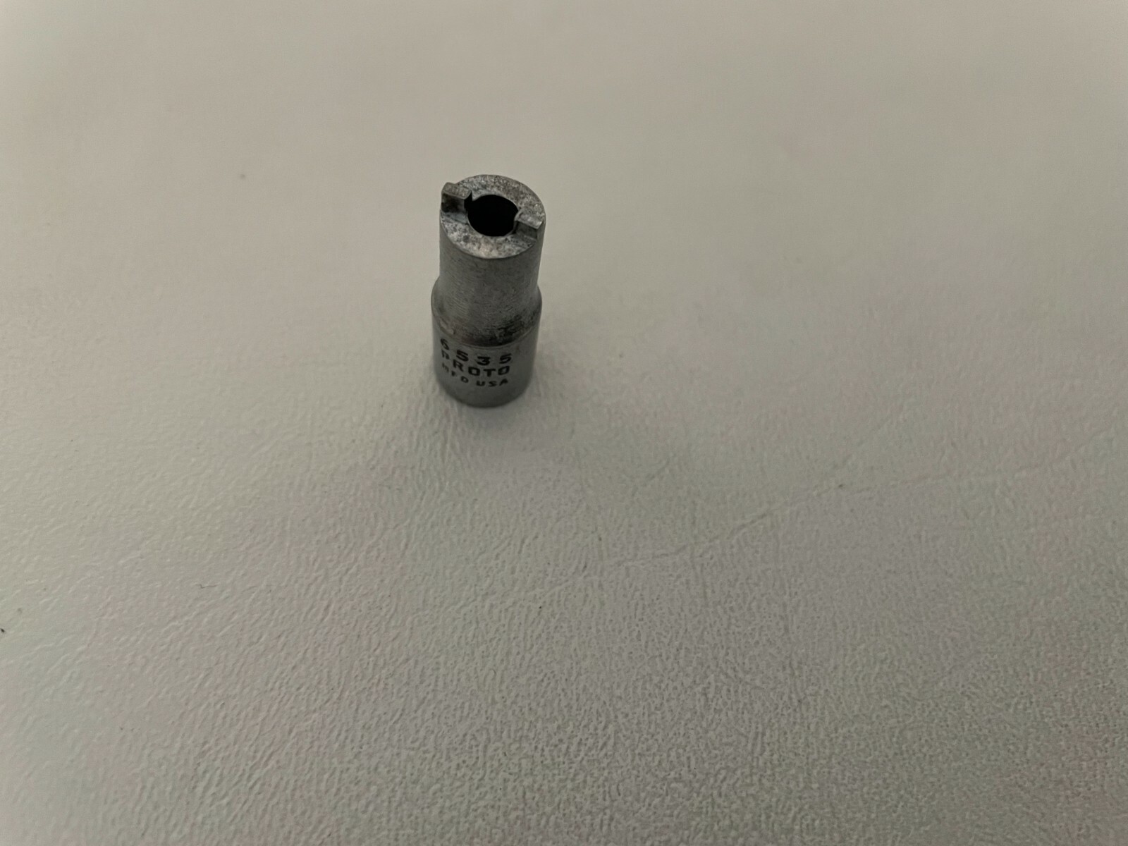 Proto Tools MFD USA 1/4″ Drive Pronged Radio Trim Nut Dash Chrome Socket 6535
