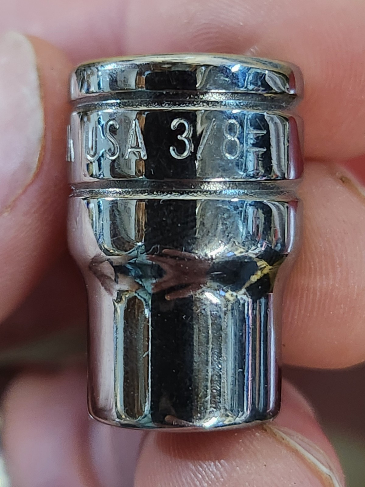 Blackhawk USA 3/8″ Dr SAE 9Pc Socket Set 12Pt 3/8″-7/8″ Vintage Very Nice!