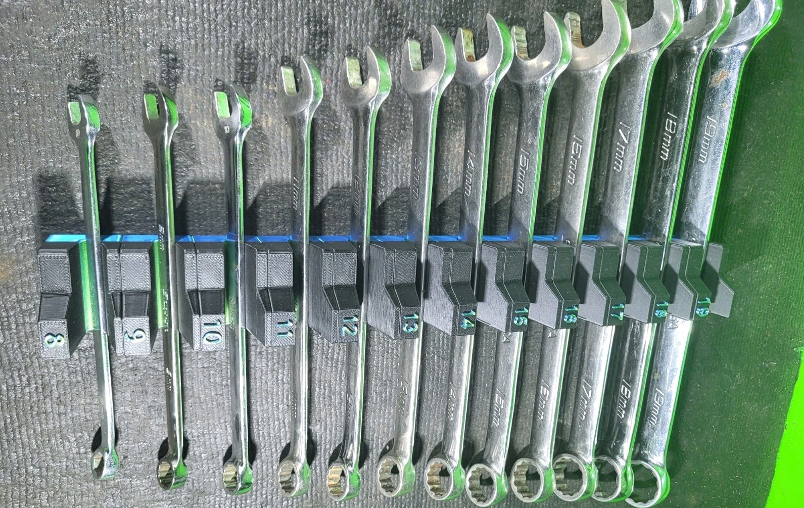 Adjustable Interlocking Wrench Organizers 8-19mm