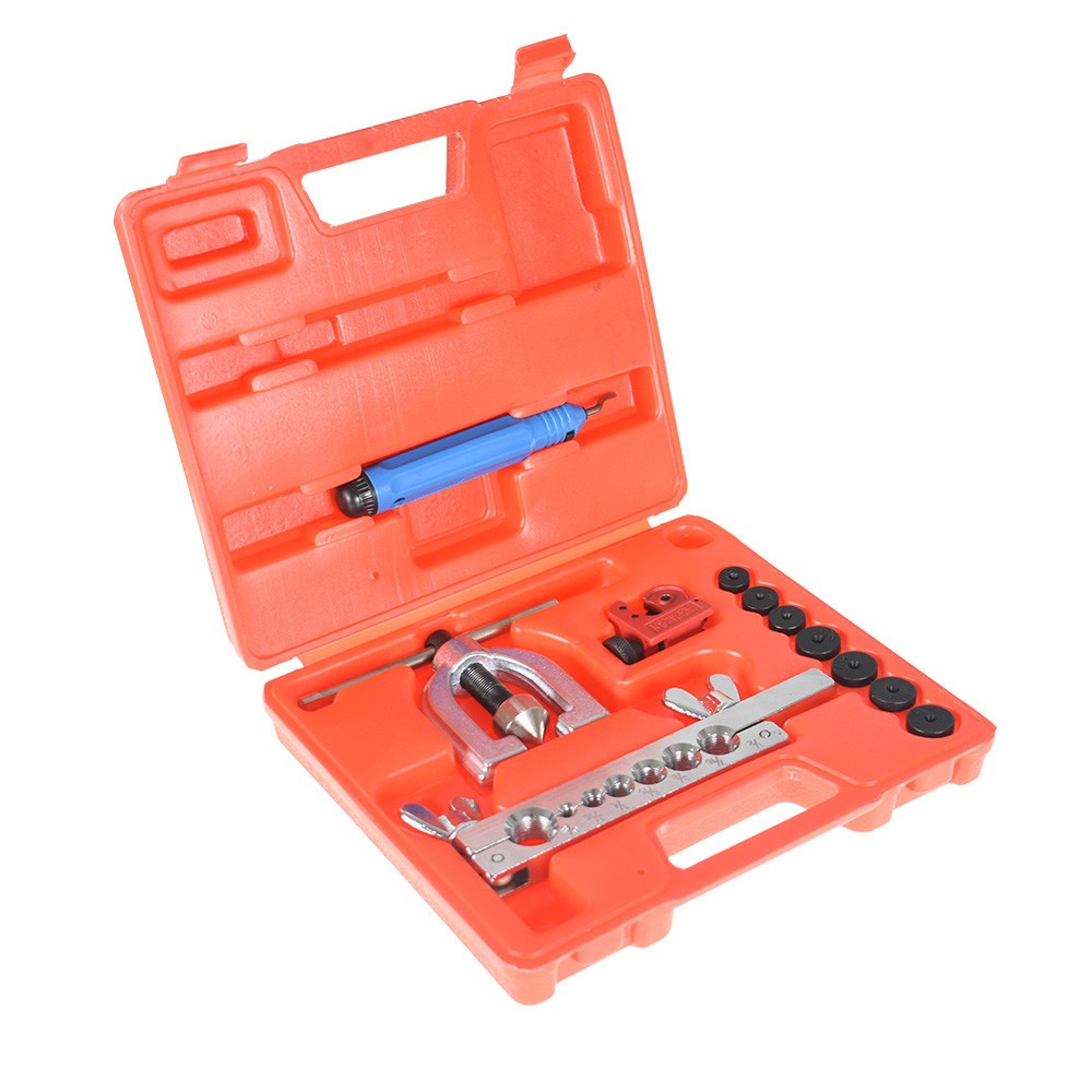 LABLT Mini Pipe Cutter Car Truck SAE / MM Double Single Flaring Brake Line Tool