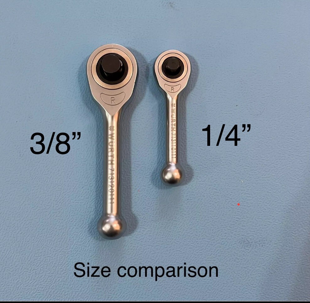 Würth Zebra 1/4” Gearless Ratchet