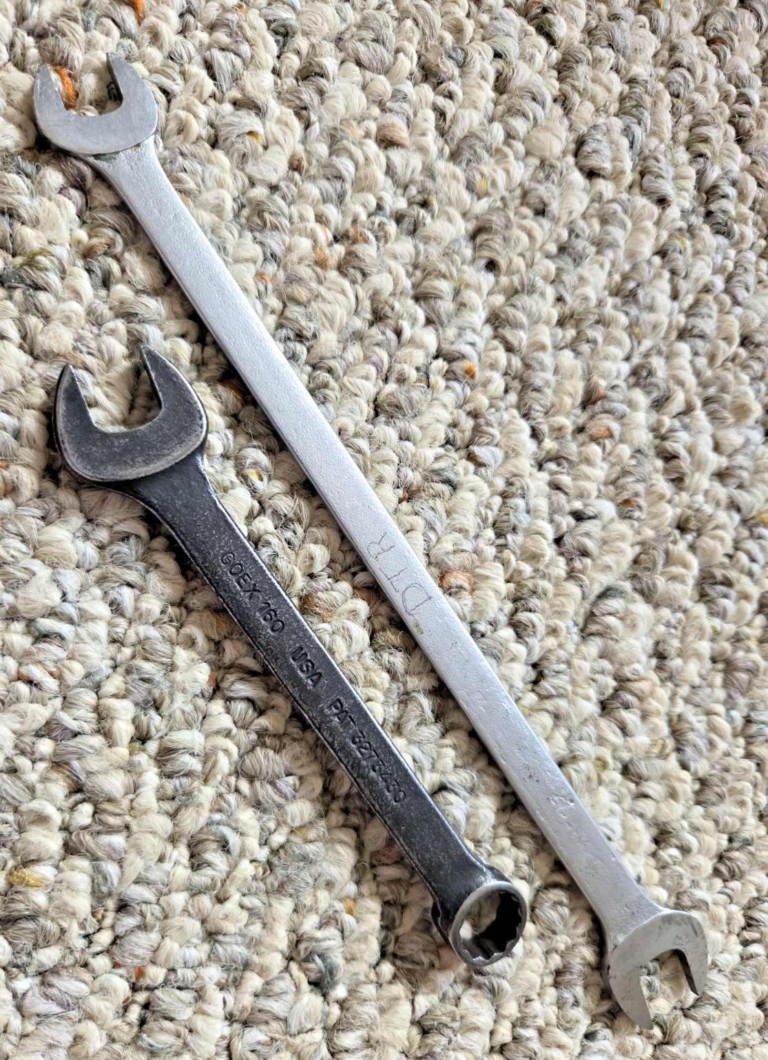 Vintage Snap-On Wrench Lot of 2 Wrenches 1/2″ 7/16″ SAE LTA 1416