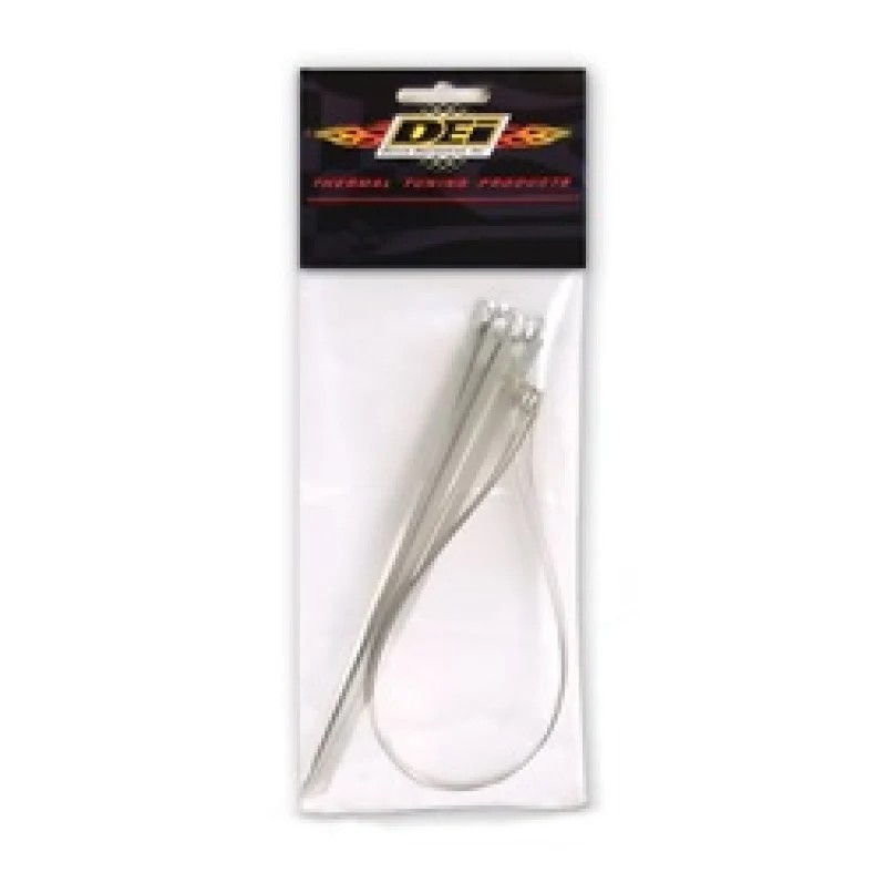 DEI 10205 Stainless Steel Locking Tie Eight 8in and Four 14in per pack