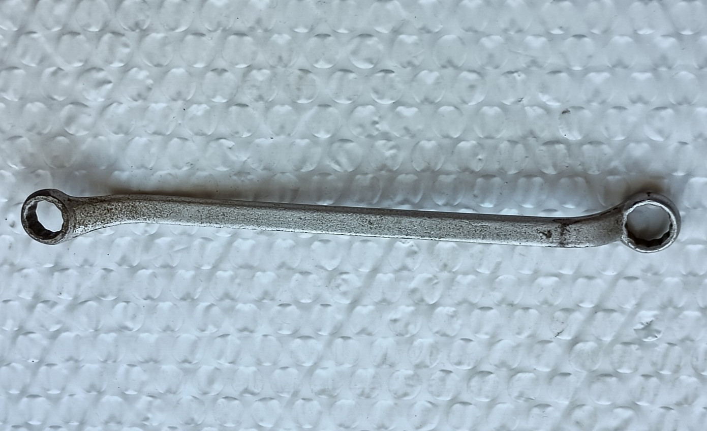 VLCHEK TOOLS WBA1214, 3/8″ x 7/16″ DOUBLE BOX WRENCH, 7.25″ LONG, 12 POINT *USA