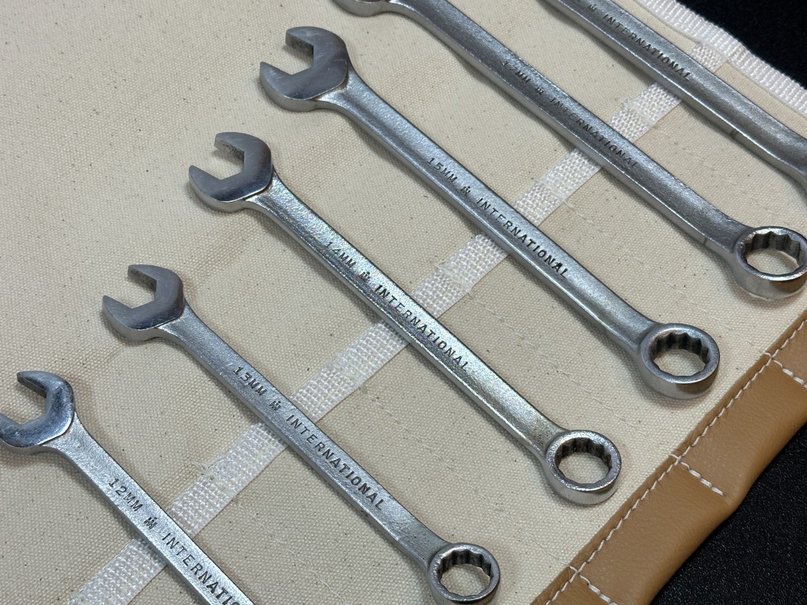 🇺🇸 International Harvester IH USA 9pc Metric 9mm-19mm Combination Wrench Set