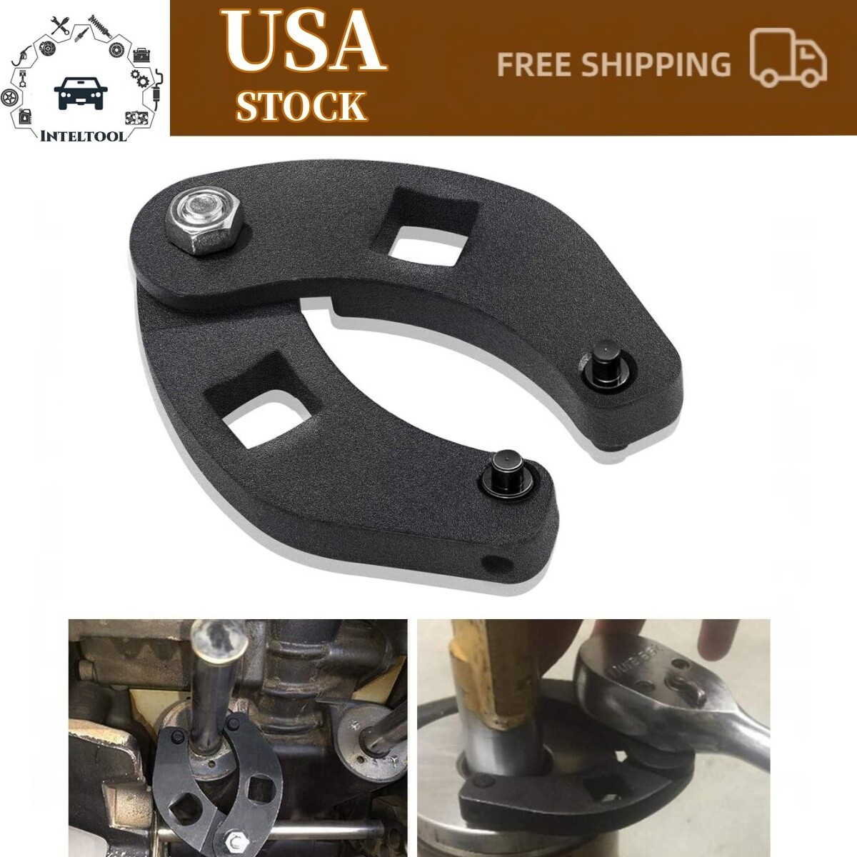 7463 Adjustable Gland Nut Wrench Cap Remover For Hydraulic,Cylinders,Equipment