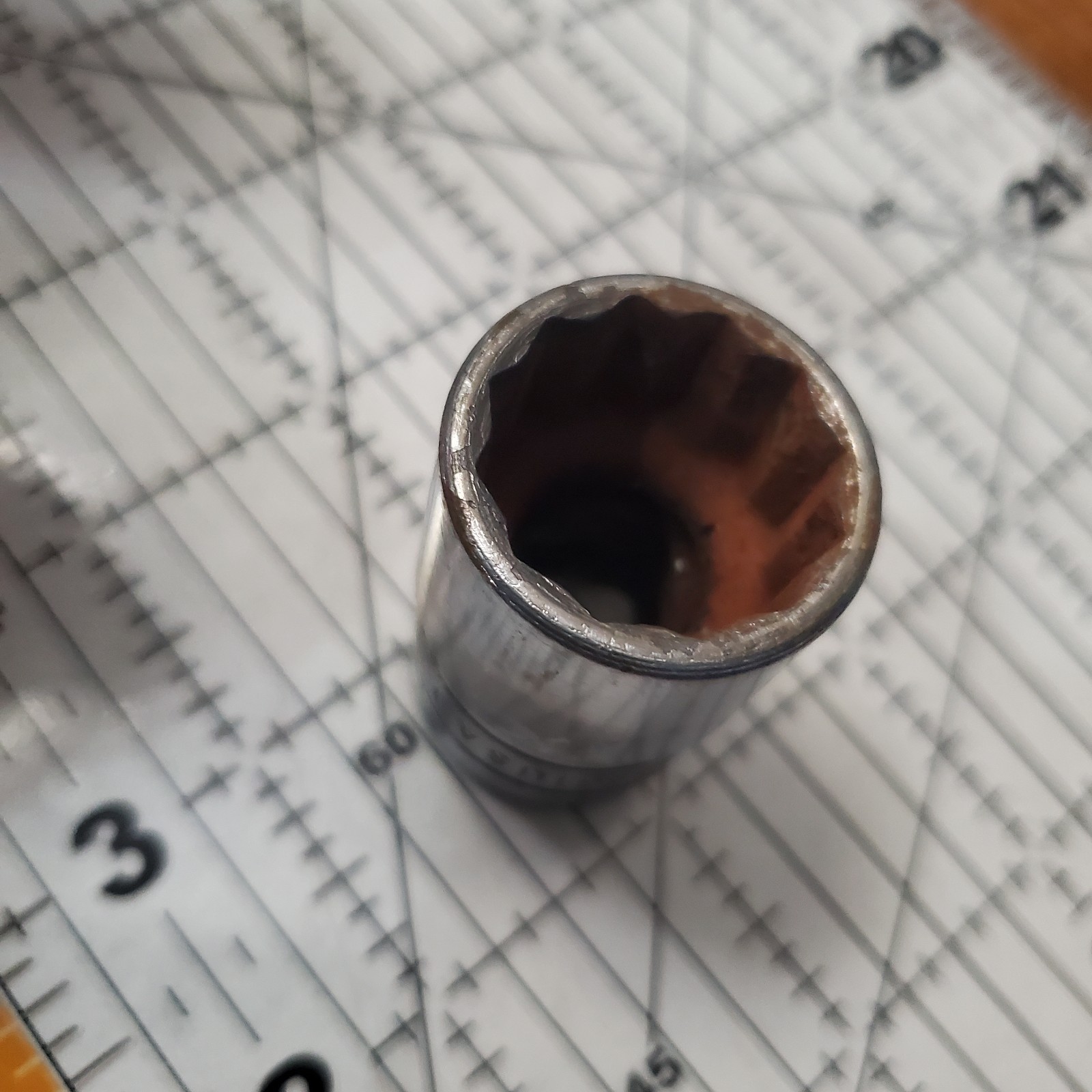 Snap on Tool SW261 13/16″ SAE Flank Drive Shallow Socket 1/2″ Drive 12 Point USA