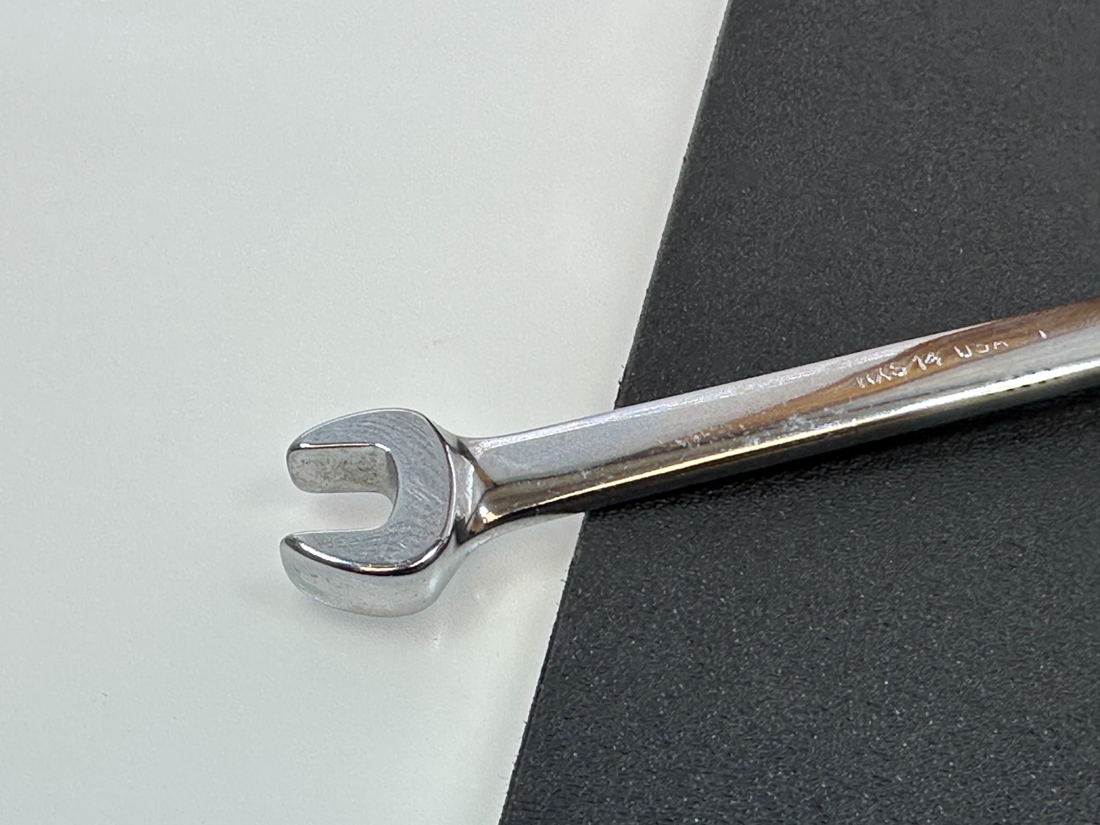 🇺🇸 Snap-on Tools USA RXS16 SAE 1/2” Open-End / Flare Nut Line Wrench, 6 Point