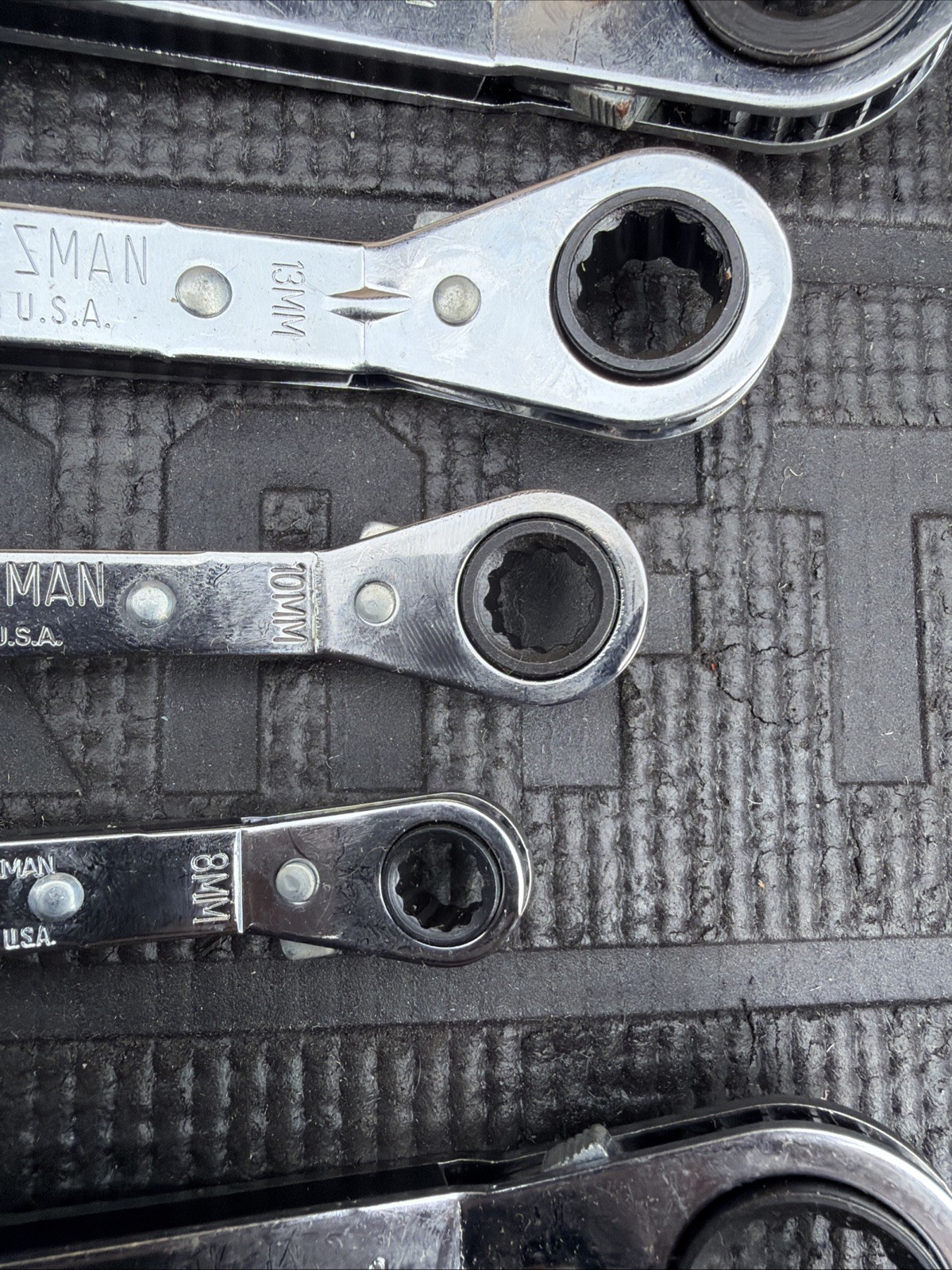 Sears Craftsman USA Nos Rare Catalog Double Offset Box RATCHET Wrench Set 43069