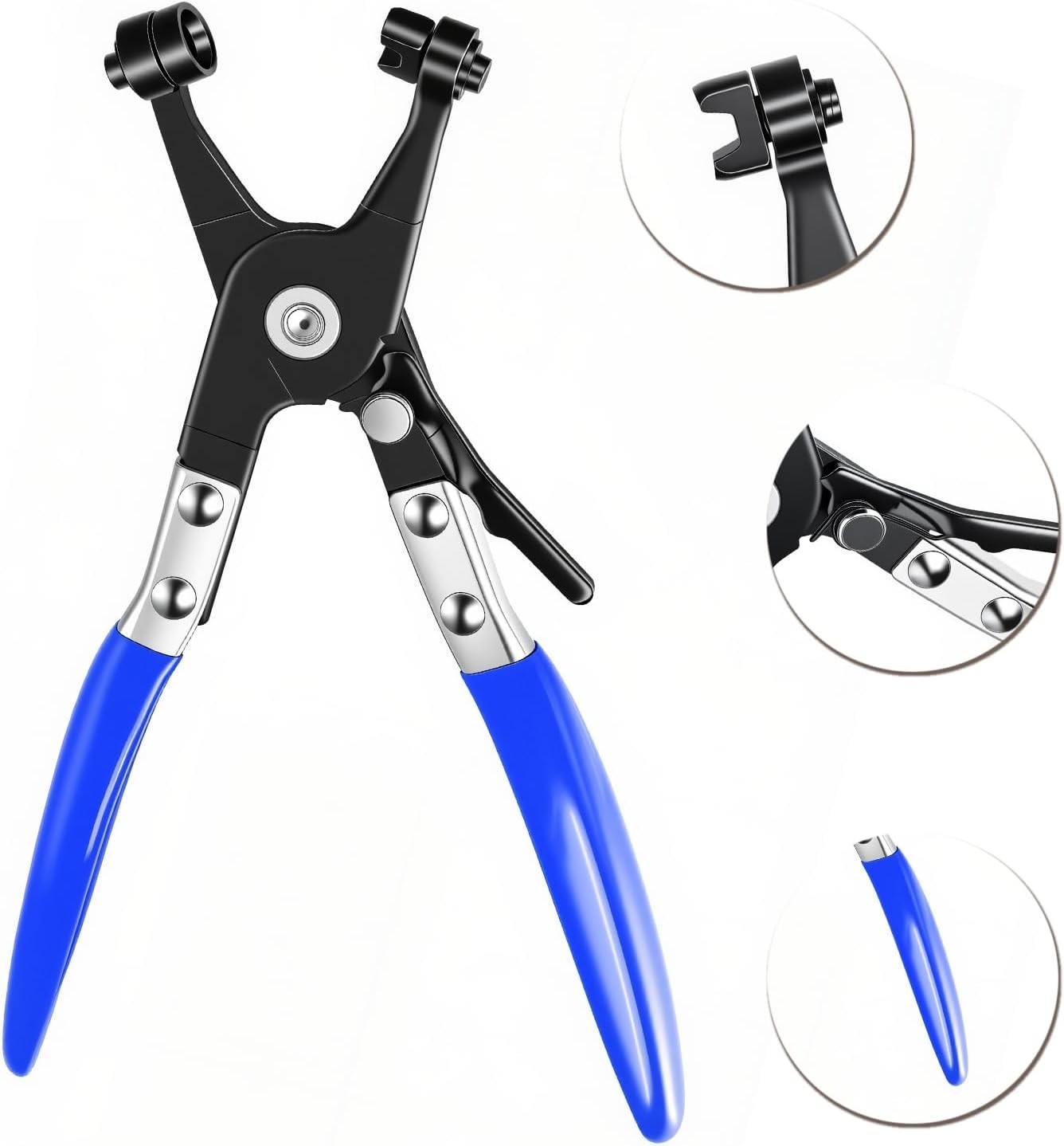 Hose Clamp Pliers Heavy Duty Clamp Removal Tool Set Non Slip Handle Welding