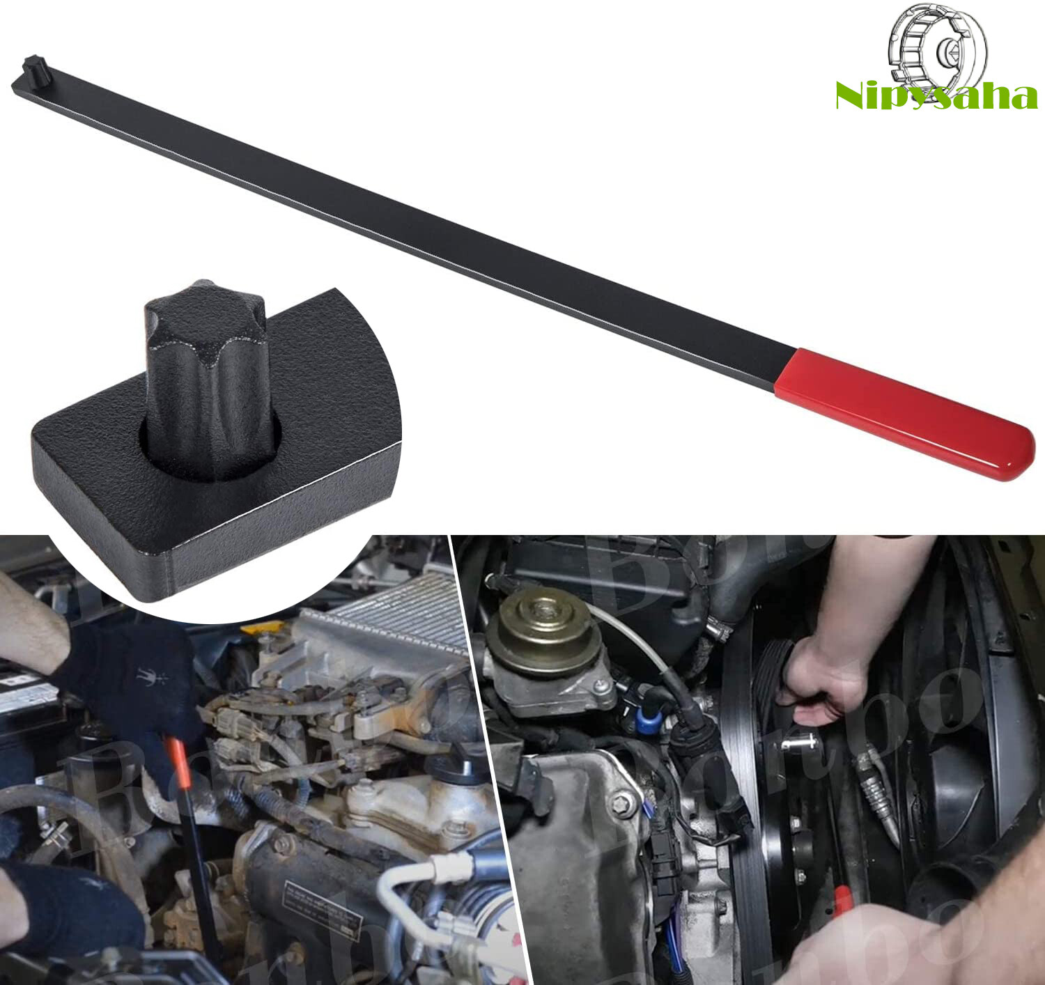 For Mercedes Benz M270 Serpentine Belt Wrench Tool, JTC 4346 & MM# 270589000700