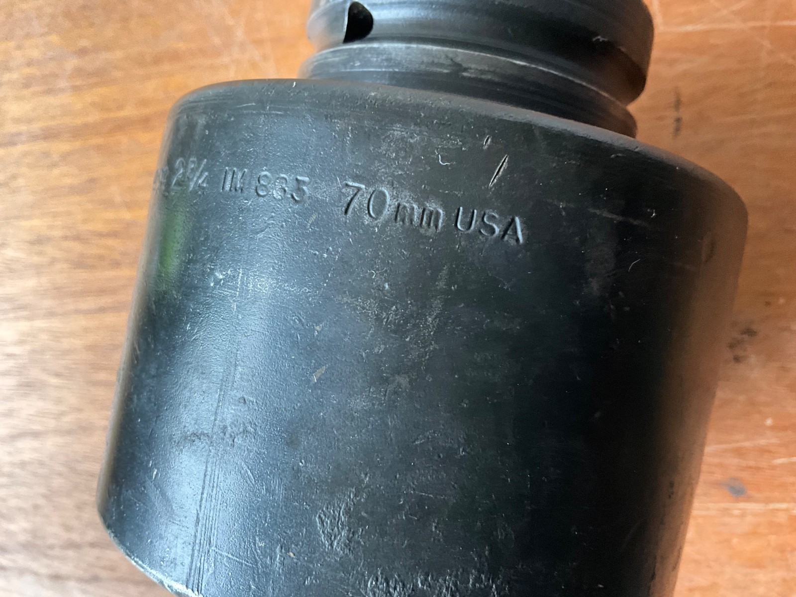 Large Snap On Tools 2 3/4″ Impact Socket 70mm 1″ drive Mechanic # im 883