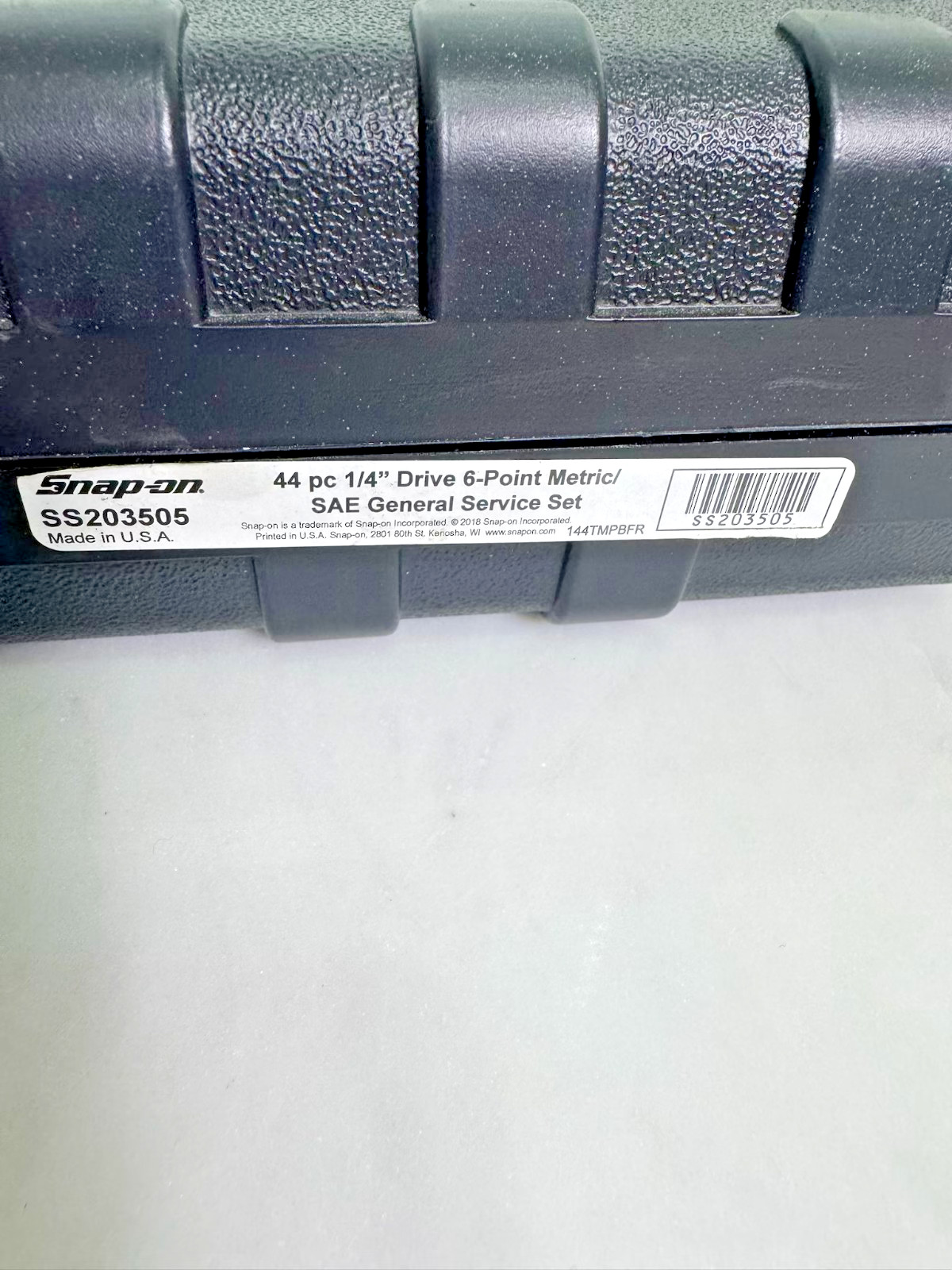 Snap-on 144TMPBFR 44 pc 1/4» Drive 6-Point Metric/SAE General Service Set