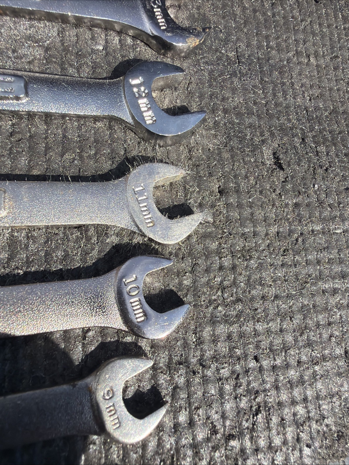 10pc Sears Craftsman USA 6 Point Metric Combination Wrench Set 9-18mm Many New