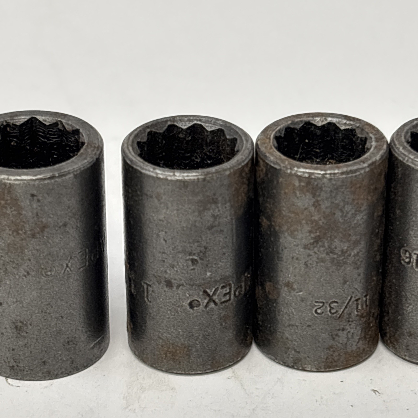 Apex USA 1/4″ drive SAE Impact Socket Set See Desc