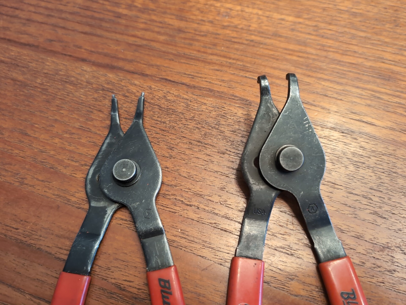 Lot 4x BLUE-POINT SNAP-RING PLIERS PR-34A PR-349A Plus 2 Extras