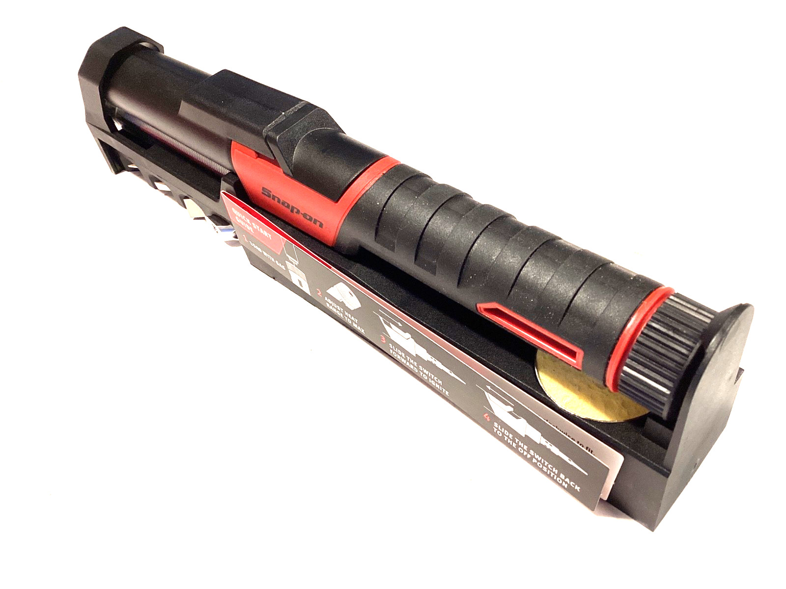 Snap on YAKS42 RED Butane Gas Soldering Iron & Plastic Weld Kit 25-130 Watts NEW