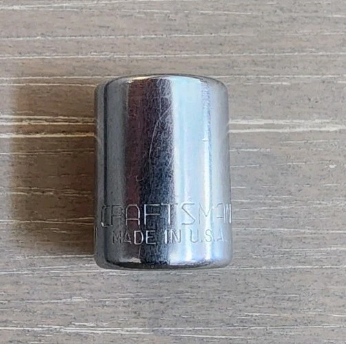 Craftsman 11mm Socket 6 Point 1/4″ Drive (No Stamped Catalog Number)