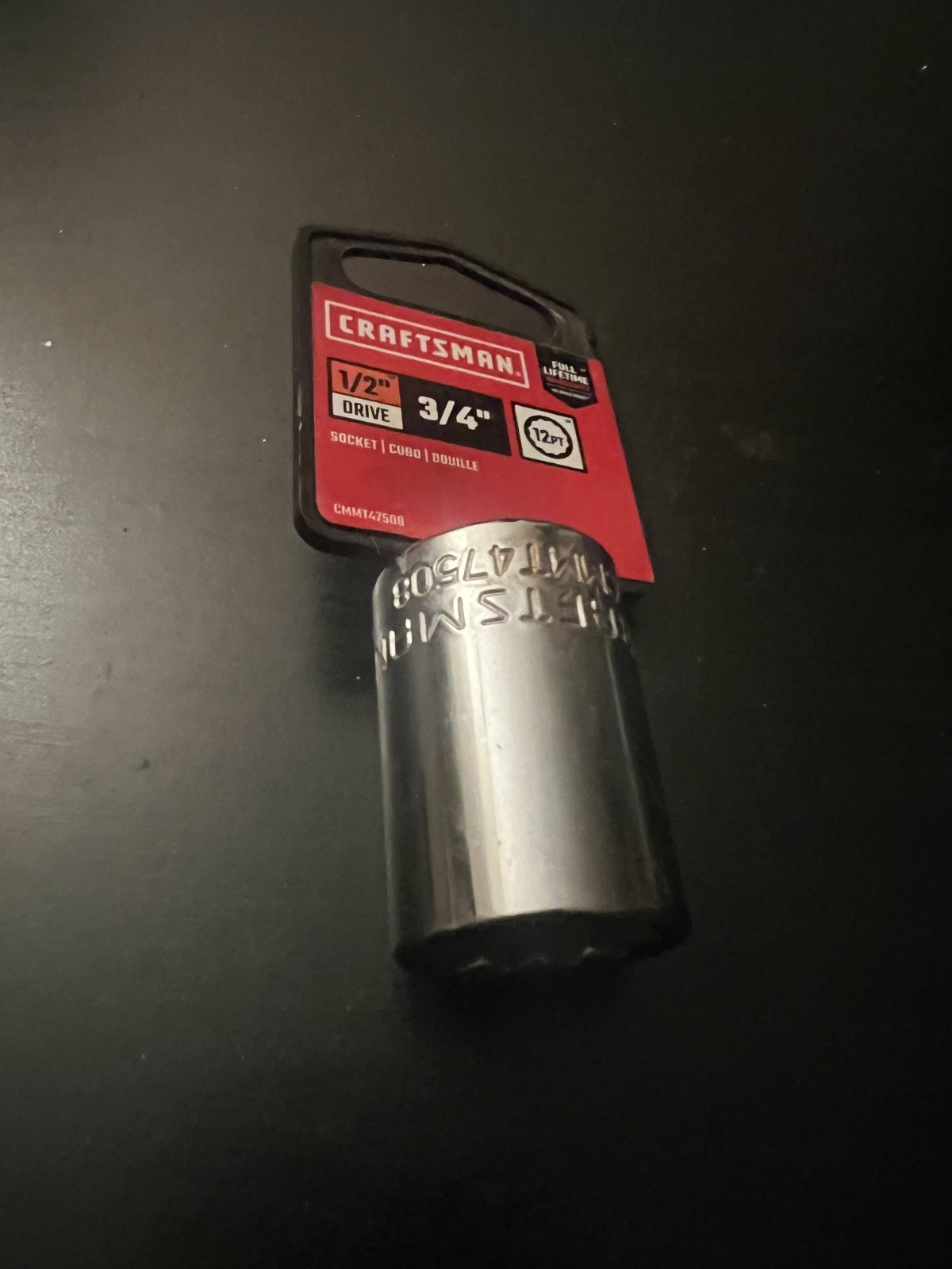 Craftsman 3/4″ 12pt Standard 1/2″ Drive – cmmt47508