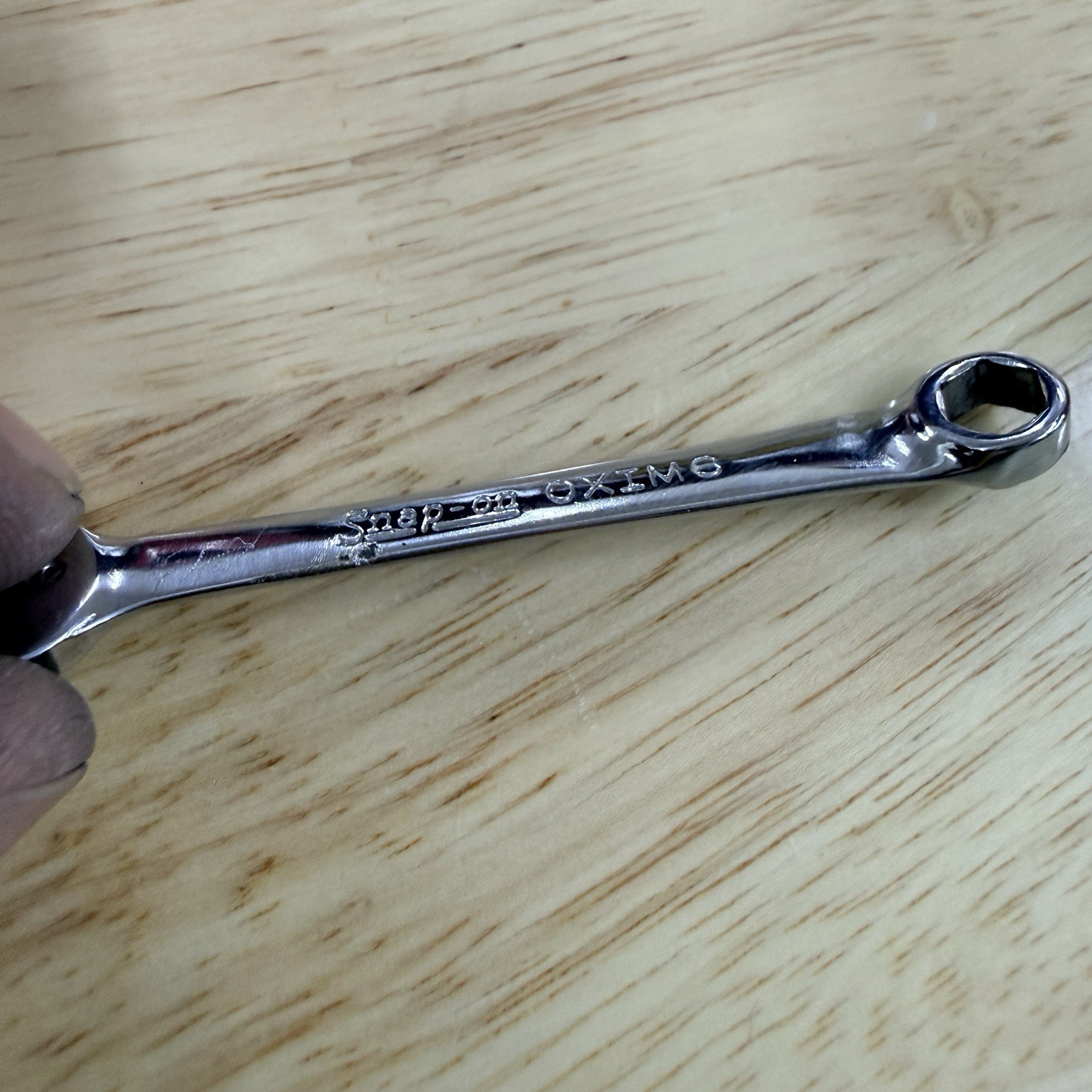 Snap On USA 6mm OXIM6 Ignition Combination Wrench 6 Point Midget Stubby