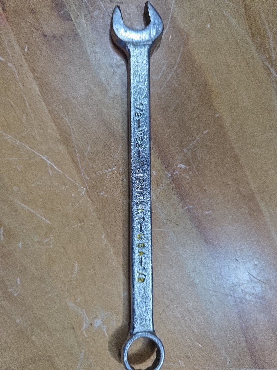 Fairmount Tools USA 1162 SAE 1/2″ Full Combination Wrench, 12 Point