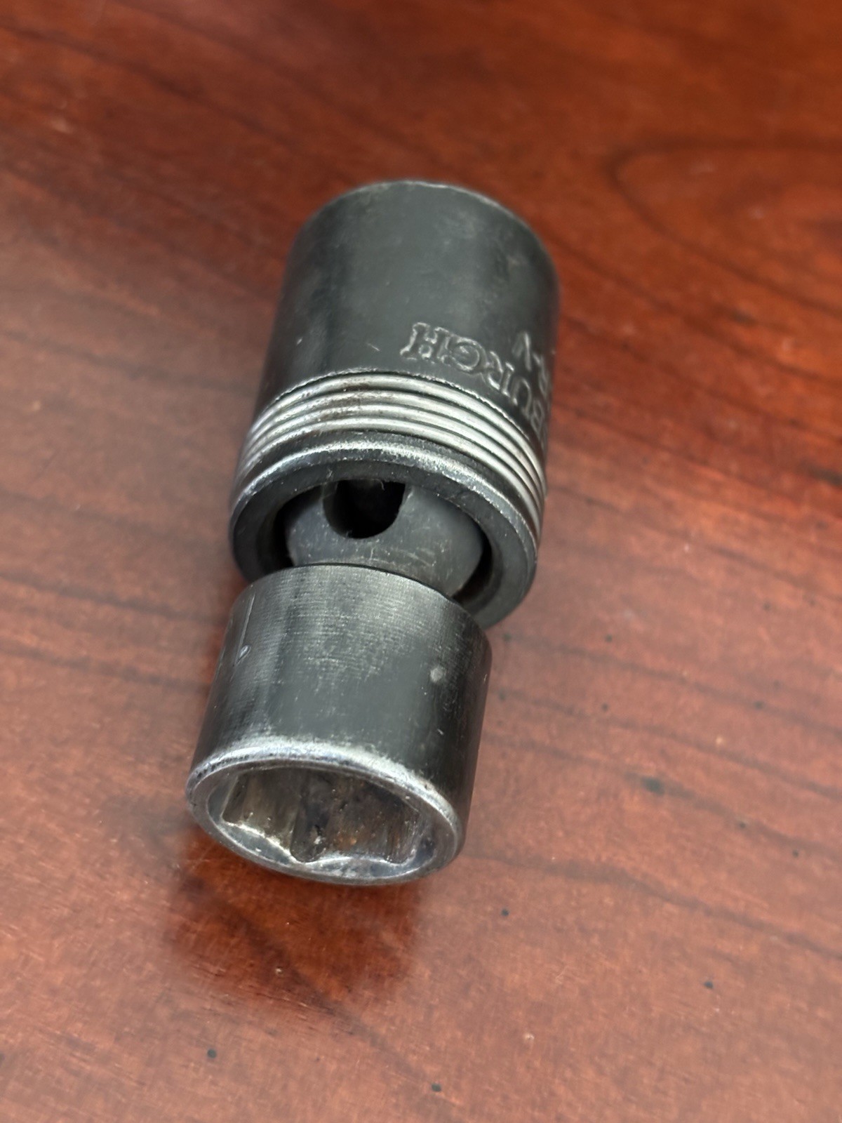 Pittsburgh Tools-CR-V Universal Socket # 15-USA-1/2″ drive-6 Point-Spring Action