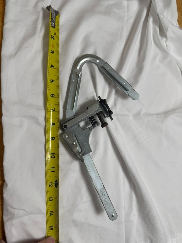 Vintage Craftsman Valve Spring Compressor Ratcheting Automotive Specialty Tool