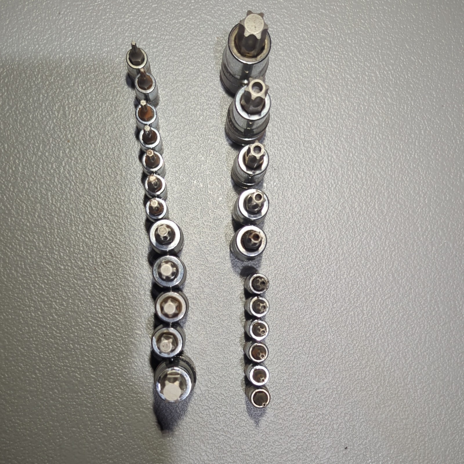 Matco Torx Set silver eagle tamper and regular.